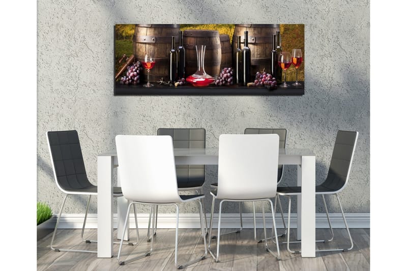 Canvastavla Franskt vintema - Svart - Inredning & dekor - Tavlor & konst - Canvastavla