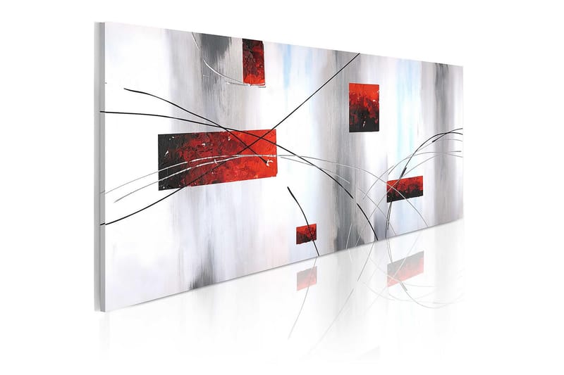 CANVASTAVLA Geometrisk manifestation  100x40 cm - Artgeist sp. z o. o. - Inredning & dekor - Tavlor & konst - Canvastavla