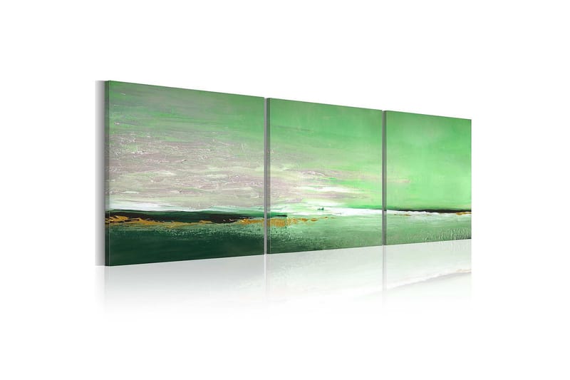 Canvastavla Hav - Grön kust 150x50 cm - Artgeist sp. z o. o. - Inredning & dekor - Tavlor & konst - Canvastavla