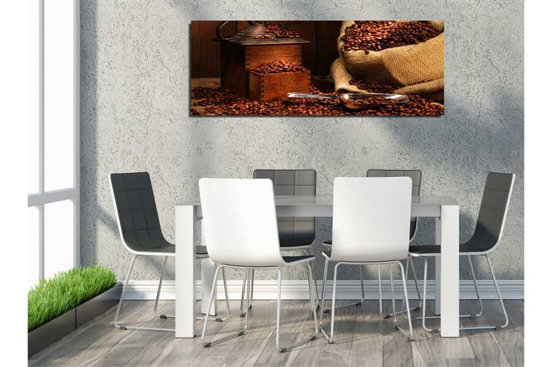 Canvastavla Kaffebönor - Brun - Inredning & dekor - Tavlor & konst - Canvastavla