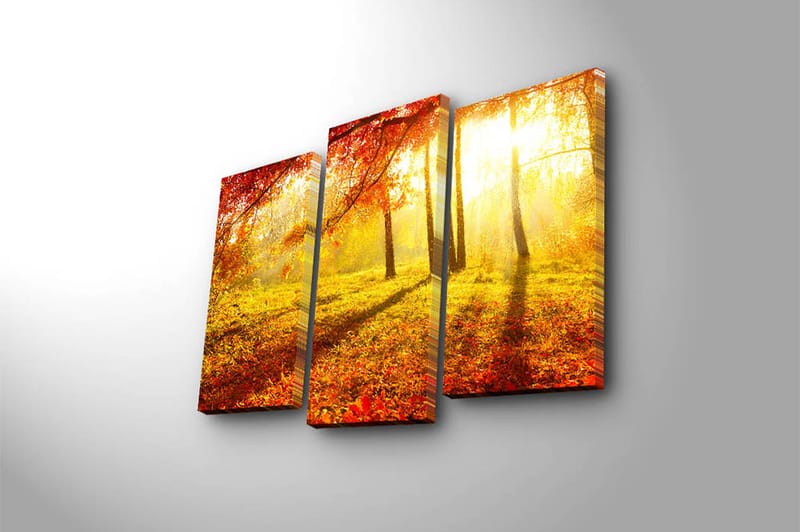 CANVASTAVLA Kitchen 3-pack Flerfärgad 20x39 cm - Inredning & dekor - Tavlor & konst - Canvastavla