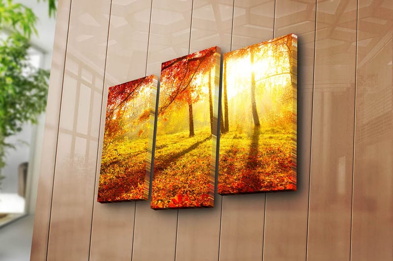 CANVASTAVLA Kitchen 3-pack Flerfärgad 20x39 cm - Inredning & dekor - Tavlor & konst - Canvastavla