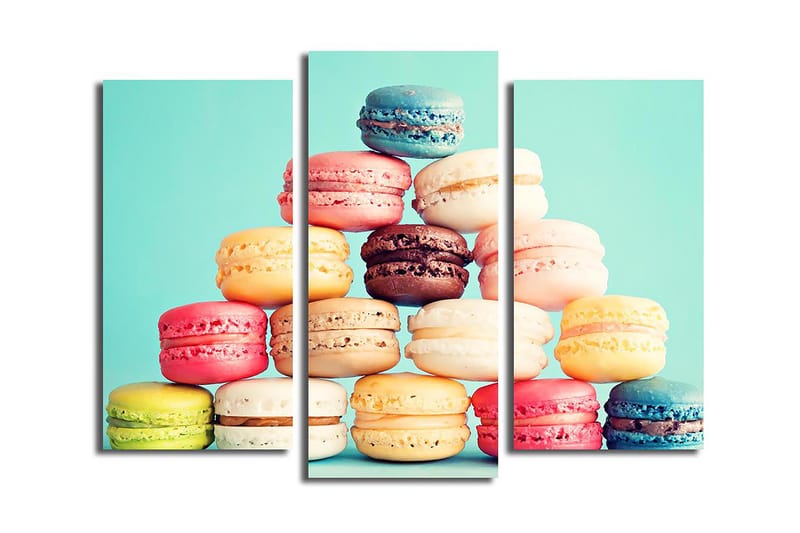 CANVASTAVLA Kitchen 3-pack Flerfärgad 20x39 cm - Inredning & dekor - Tavlor & konst - Canvastavla