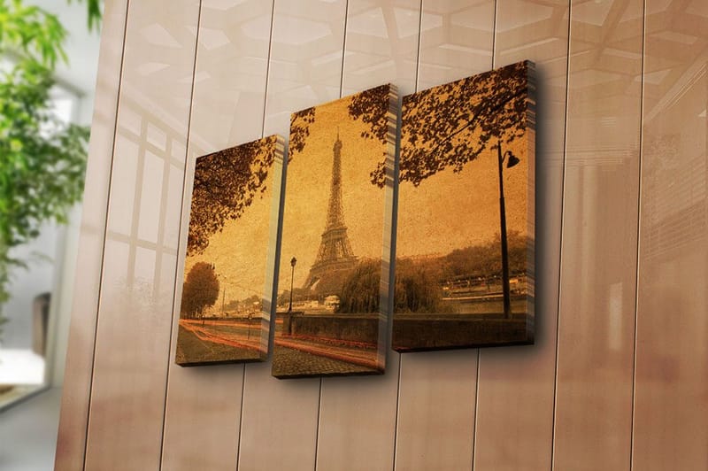 Canvastavla Kitchen 3-pack Flerfärgad - 20x39 cm - Inredning & dekor - Tavlor & konst - Canvastavla