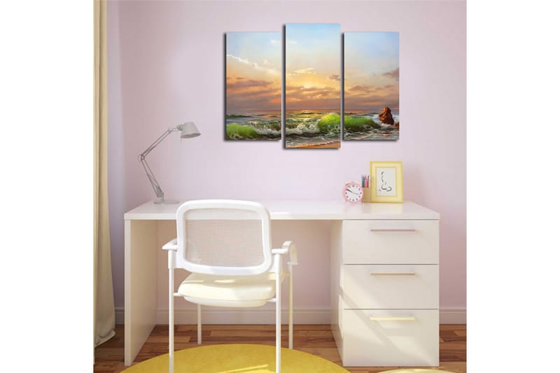 Canvastavla Kitchen 3-pack Flerfärgad - 20x39 cm - Inredning & dekor - Tavlor & konst - Canvastavla