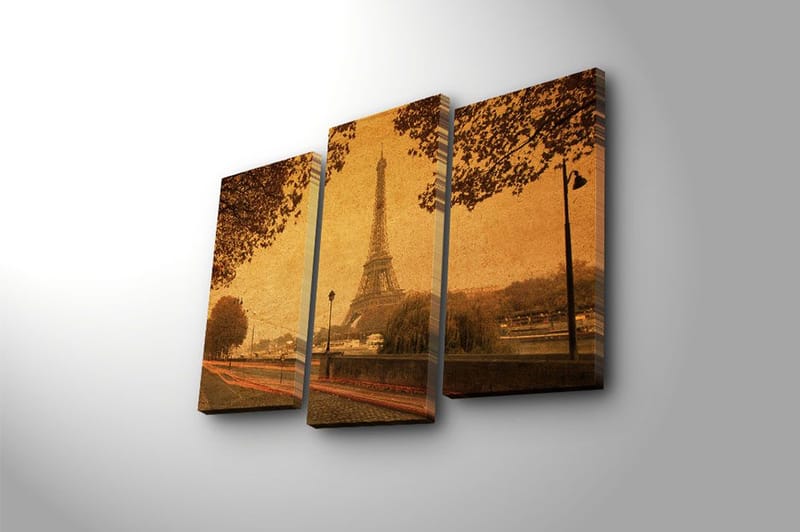 Canvastavla Kitchen 3-pack Flerfärgad - 20x39 cm - Inredning & dekor - Tavlor & konst - Canvastavla