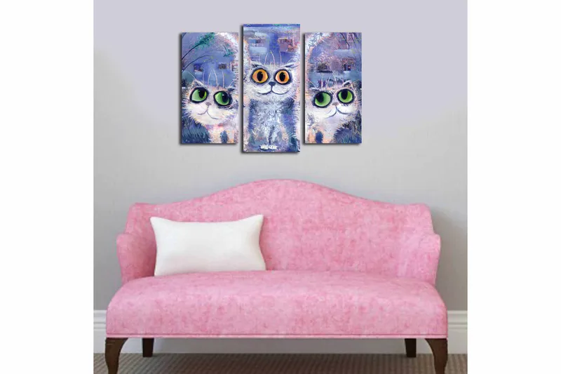 Canvastavla Kitchen 3-pack Flerfärgad - 20x39 cm - Inredning & dekor - Tavlor & konst - Canvastavla