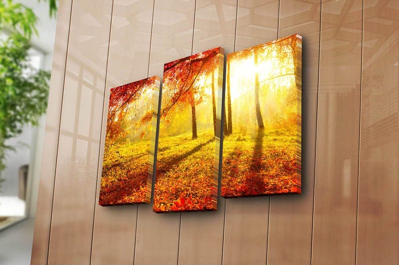 Canvastavla Kitchen 3-pack Flerfärgad - 20x39 cm - Inredning & dekor - Tavlor & konst - Canvastavla