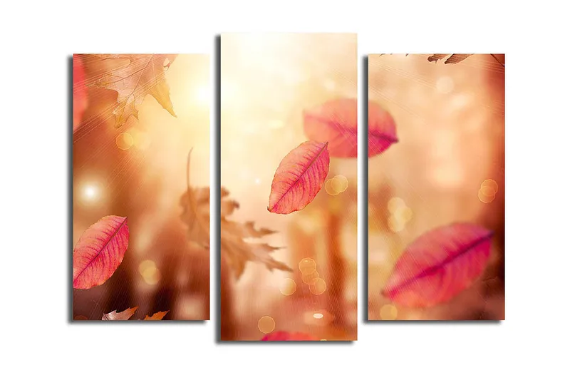 Canvastavla Kitchen 3-pack Flerfärgad, 20x39 cm