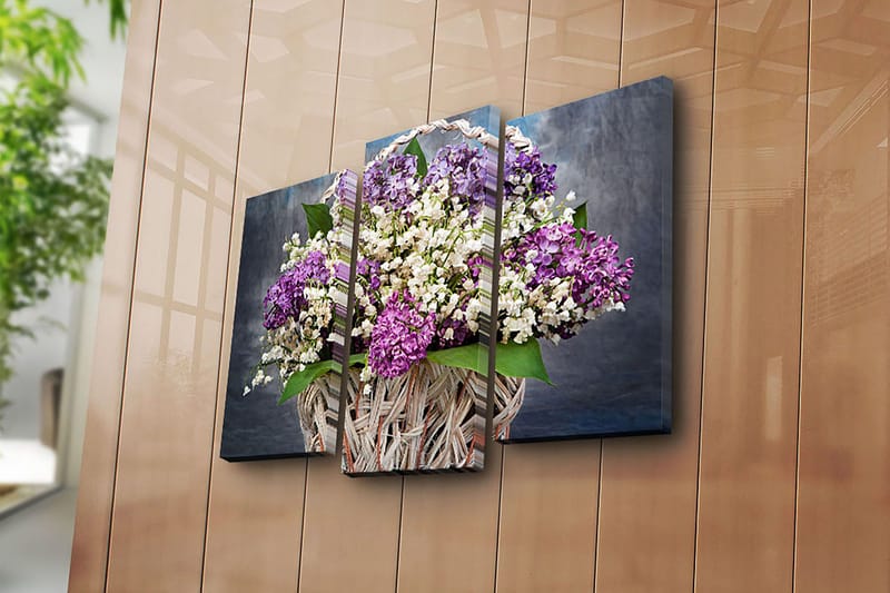 Canvastavla Kitchen 3-pack Flerfärgad - 20x39 cm - Inredning & dekor - Tavlor & konst - Canvastavla