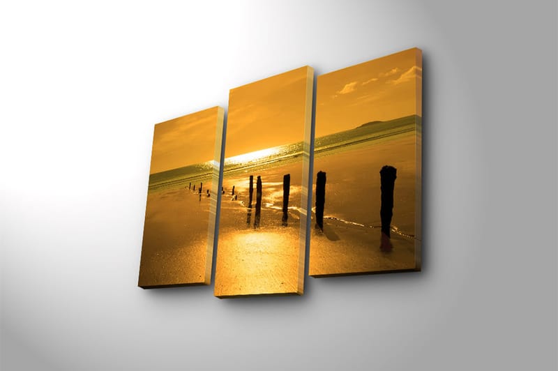 CANVASTAVLA Music 3-pack Flerfärgad 20x39 cm - Inredning & dekor - Tavlor & konst - Canvastavla
