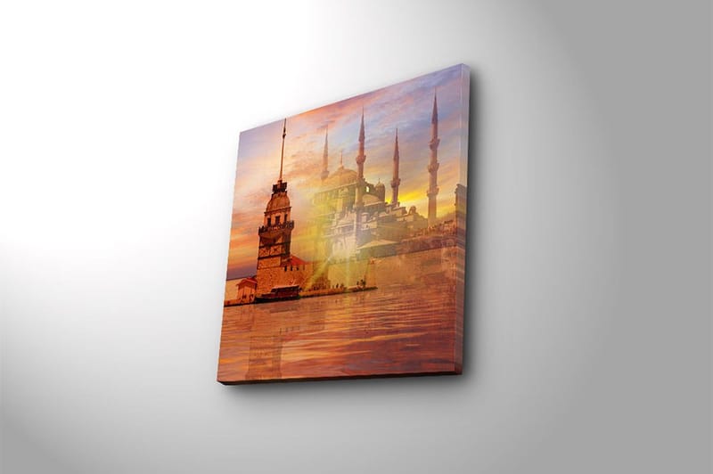 Canvastavla Music Flerfärgad - 45x45 cm - Inredning & dekor - Tavlor & konst - Canvastavla