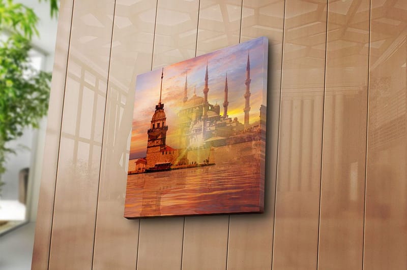 Canvastavla Music Flerfärgad - 45x45 cm - Inredning & dekor - Tavlor & konst - Canvastavla