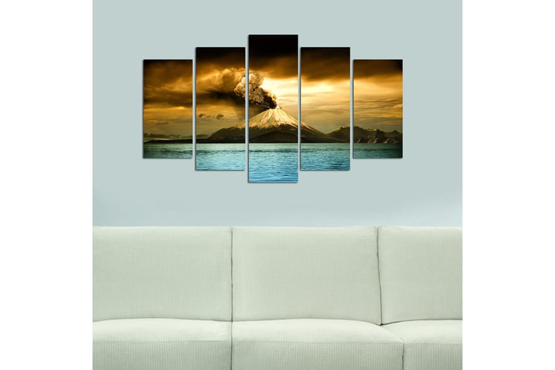 CANVASTAVLA Nature 5-pack Flerfärgad 20x60 cm - Inredning & dekor - Tavlor & konst - Canvastavla