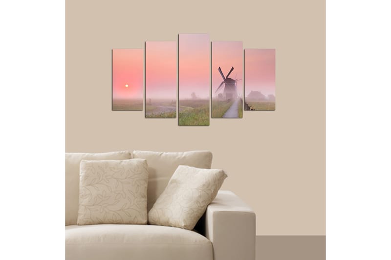 CANVASTAVLA Nature 5-pack Flerfärgad 20x60 cm - Inredning & dekor - Tavlor & konst - Canvastavla