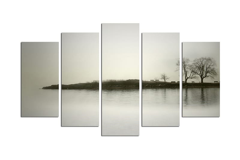 CANVASTAVLA Nature 5-pack Flerfärgad 20x60 cm - Inredning & dekor - Tavlor & konst - Canvastavla