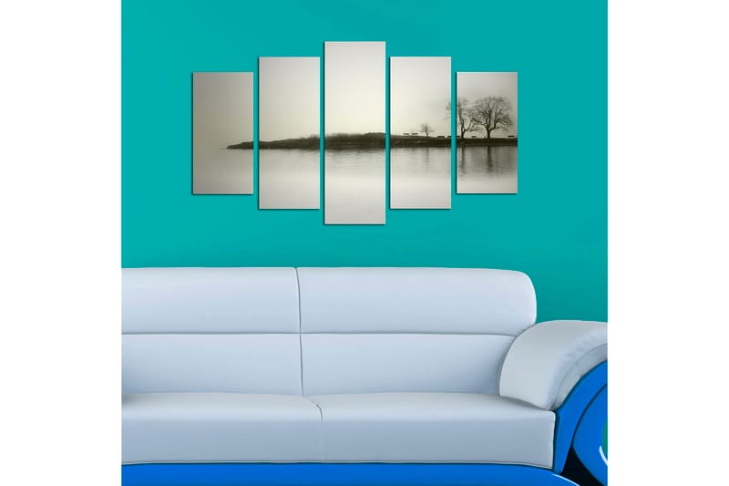 CANVASTAVLA Nature 5-pack Flerfärgad 20x60 cm - Inredning & dekor - Tavlor & konst - Canvastavla