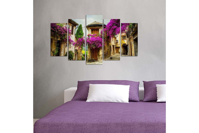 Canvastavla Nature 5-pack Flerfärgad - 20x60 cm - Inredning & dekor - Tavlor & konst - Canvastavla