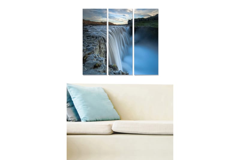 CANVASTAVLA Nautical 3-pack Flerfärgad 20x50 cm - Inredning & dekor - Tavlor & konst - Canvastavla