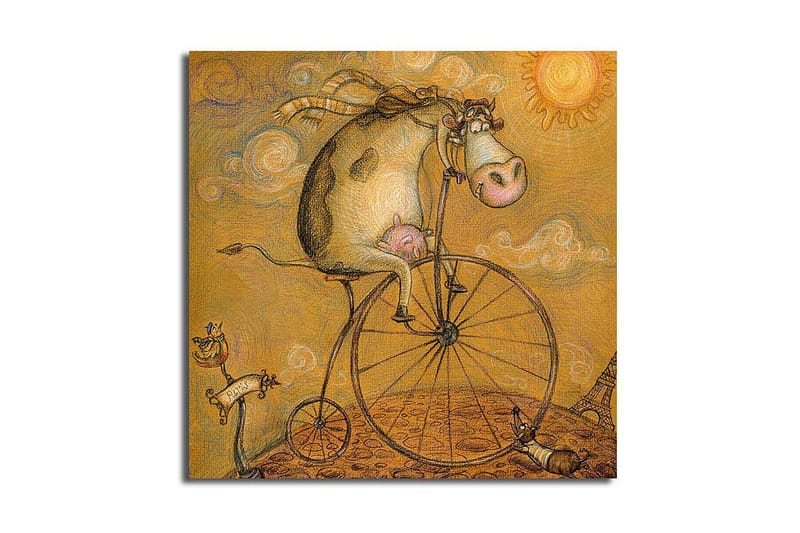 CANVASTAVLA Nautical Flerfärgad 45x45 cm - Inredning & dekor - Tavlor & konst - Canvastavla