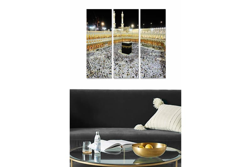 CANVASTAVLA Religion 3-pack Flerfärgad 20x50 cm - Inredning & dekor - Tavlor & konst - Canvastavla