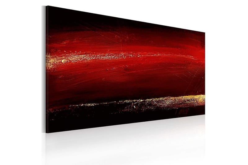 CANVASTAVLA Rött läppstift  120x60 cm - Artgeist sp. z o. o. - Inredning & dekor - Tavlor & konst - Canvastavla