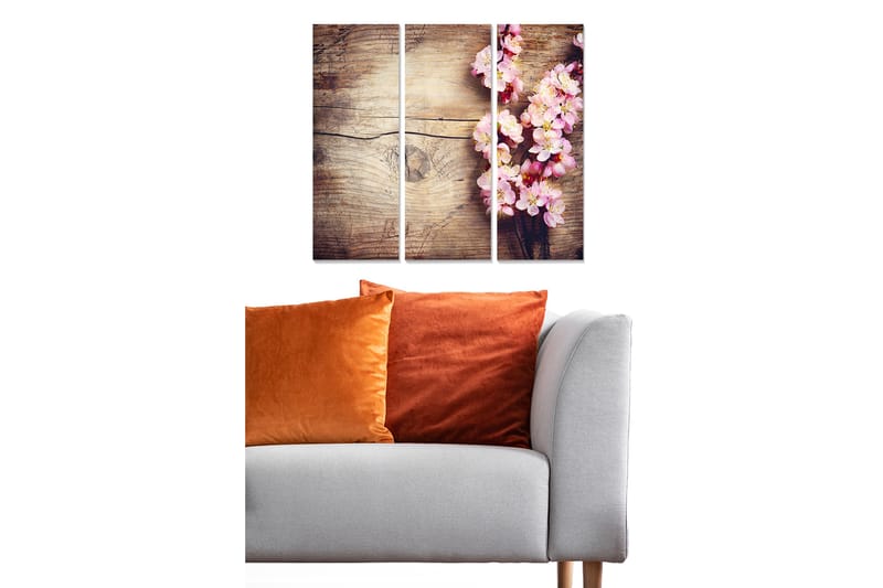 CANVASTAVLA Scenic 3-pack Flerfärgad 20x50 cm - Inredning & dekor - Tavlor & konst - Canvastavla