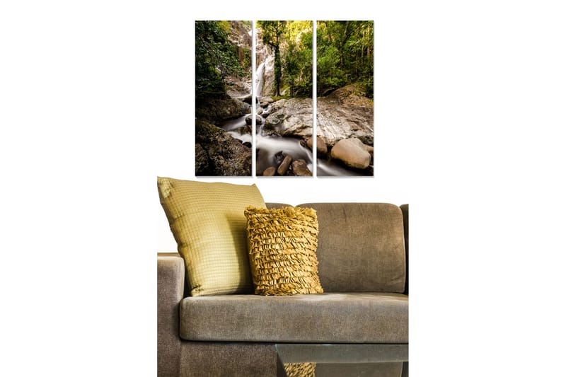 CANVASTAVLA Scenic 3-pack Flerfärgad 20x50 cm - Inredning & dekor - Tavlor & konst - Canvastavla