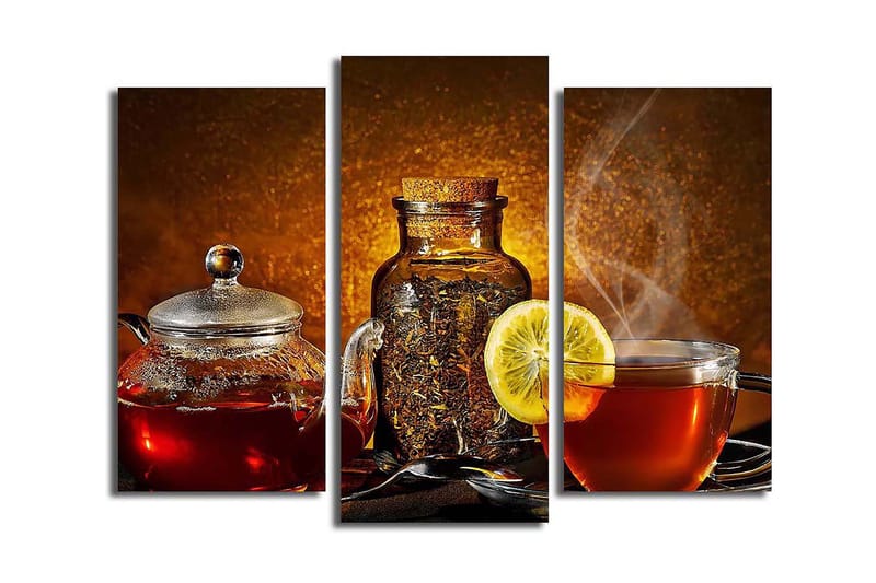 CANVASTAVLA Scenic 3-pack Flerfärgad 20x39 cm - Inredning & dekor - Tavlor & konst - Canvastavla