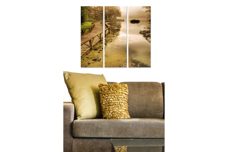 CANVASTAVLA Scenic 3-pack Flerfärgad 20x50 cm - Inredning & dekor - Tavlor & konst - Canvastavla