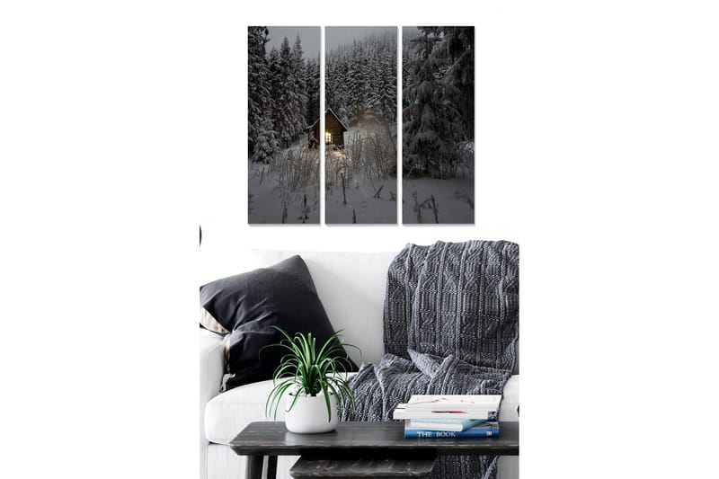 CANVASTAVLA Scenic 3-pack Flerfärgad 20x50 cm - Inredning & dekor - Tavlor & konst - Canvastavla