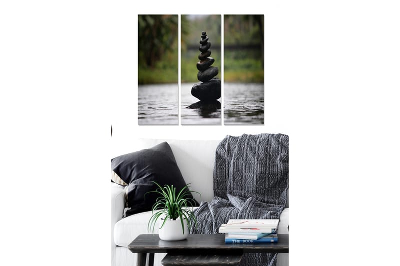 CANVASTAVLA Scenic 3-pack Flerfärgad 20x50 cm - Inredning & dekor - Tavlor & konst - Canvastavla