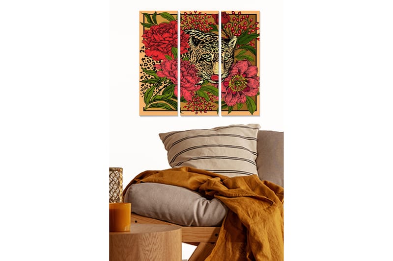CANVASTAVLA Scenic 3-pack Flerfärgad 20x50 cm - Inredning & dekor - Tavlor & konst - Canvastavla