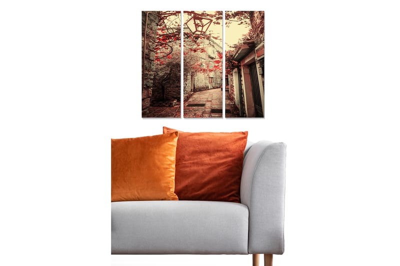 CANVASTAVLA Scenic 3-pack Flerfärgad 20x50 cm - Inredning & dekor - Tavlor & konst - Canvastavla