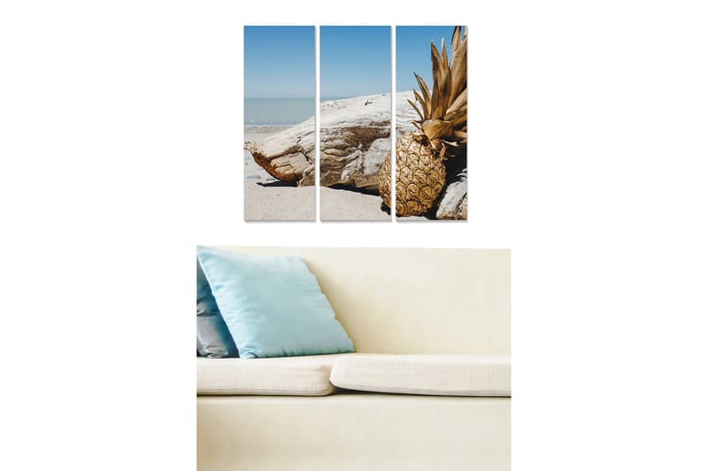 CANVASTAVLA Scenic 3-pack Flerfärgad 20x50 cm - Inredning & dekor - Tavlor & konst - Canvastavla