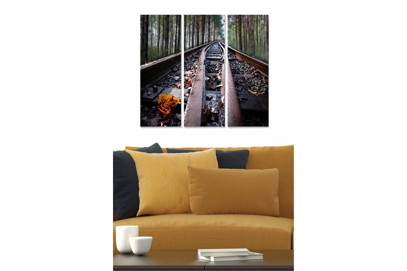 CANVASTAVLA Scenic 3-pack Flerfärgad 20x50 cm - Inredning & dekor - Tavlor & konst - Canvastavla