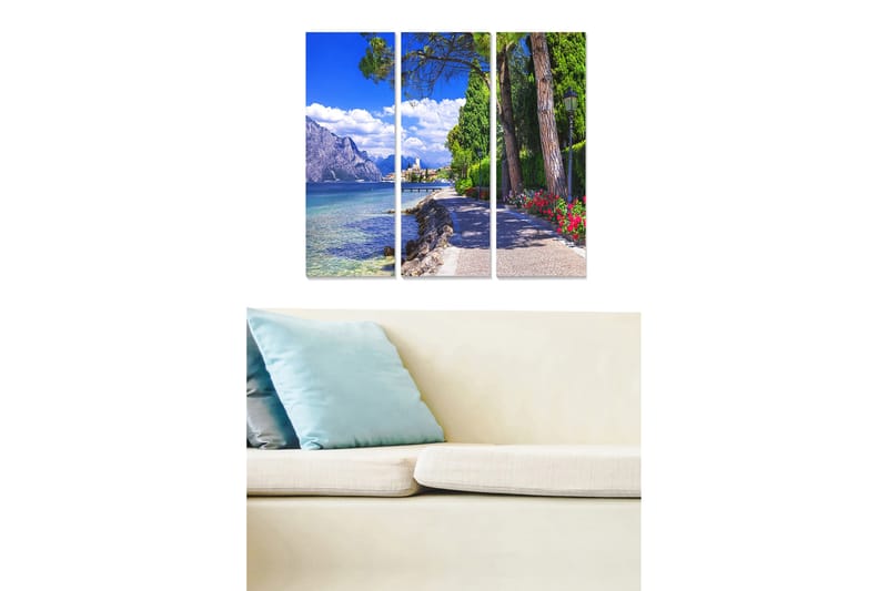 CANVASTAVLA Scenic 3-pack Flerfärgad 20x50 cm - Inredning & dekor - Tavlor & konst - Canvastavla