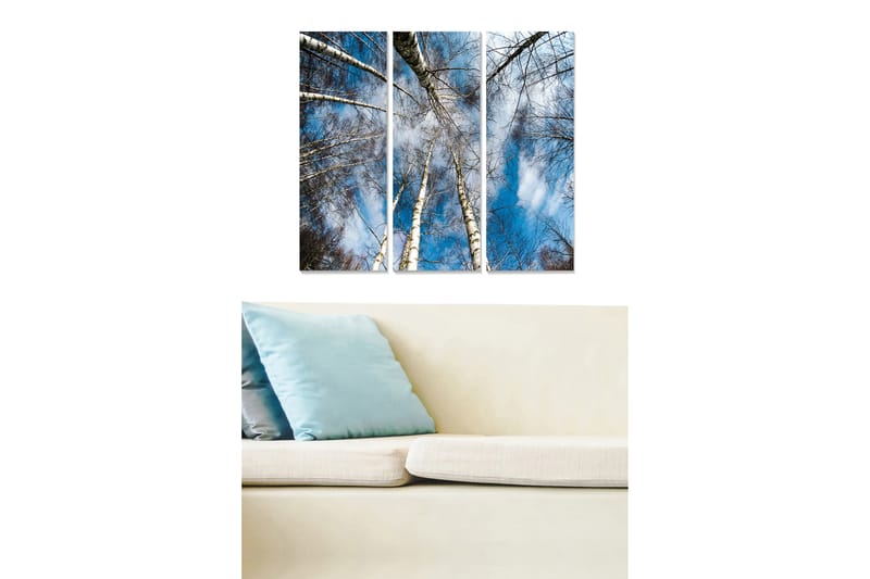 CANVASTAVLA Scenic 3-pack Flerfärgad 20x50 cm - Inredning & dekor - Tavlor & konst - Canvastavla