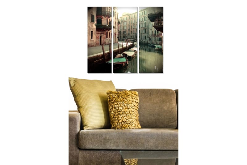 Canvastavla Scenic 3-pack Flerfärgad - 20x50 cm - Inredning & dekor - Tavlor & konst - Canvastavla