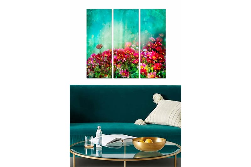 Canvastavla Scenic 3-pack Flerfärgad - 20x50 cm - Inredning & dekor - Tavlor & konst - Canvastavla