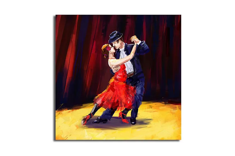 Canvastavla Scenic Flerfärgad, 45x45 cm