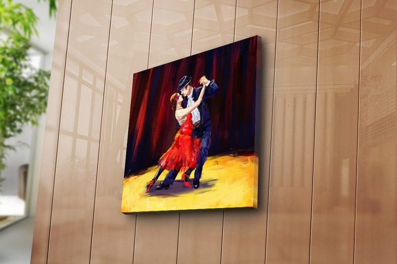 Canvastavla Scenic Flerfärgad - 45x45 cm - Inredning & dekor - Tavlor & konst - Canvastavla