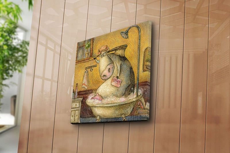 Canvastavla Scenic Flerfärgad - 45x45 cm - Inredning & dekor - Tavlor & konst - Canvastavla