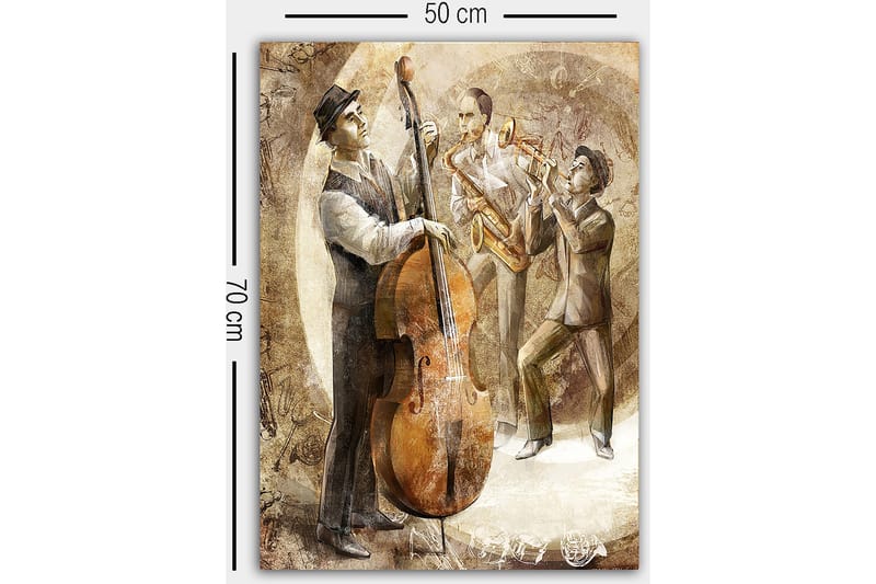 CANVASTAVLA Scenic Flerfärgad 50x70 cm - Inredning & dekor - Tavlor & konst - Canvastavla