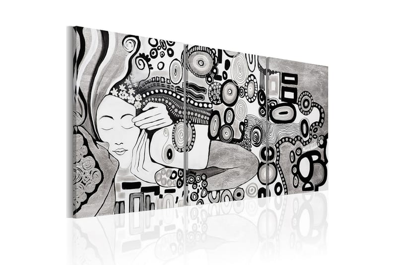 CANVASTAVLA Silver Kiss 120x60 cm - Artgeist sp. z o. o. - Inredning & dekor - Tavlor & konst - Canvastavla
