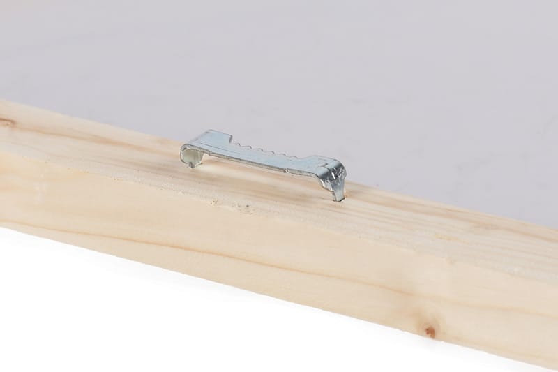 Canvastavla - Torkade blommor i en elegant glasvas - Guld / Brun / Beige - Inredning & dekor - Tavlor & konst - Canvastavla