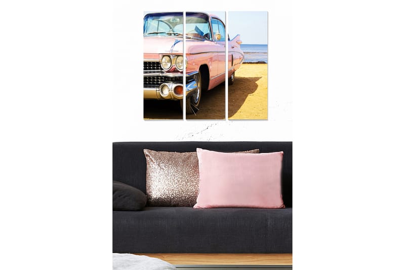 CANVASTAVLA Transportation 3-pack Flerfärgad 20x50 cm - Inredning & dekor - Tavlor & konst - Canvastavla