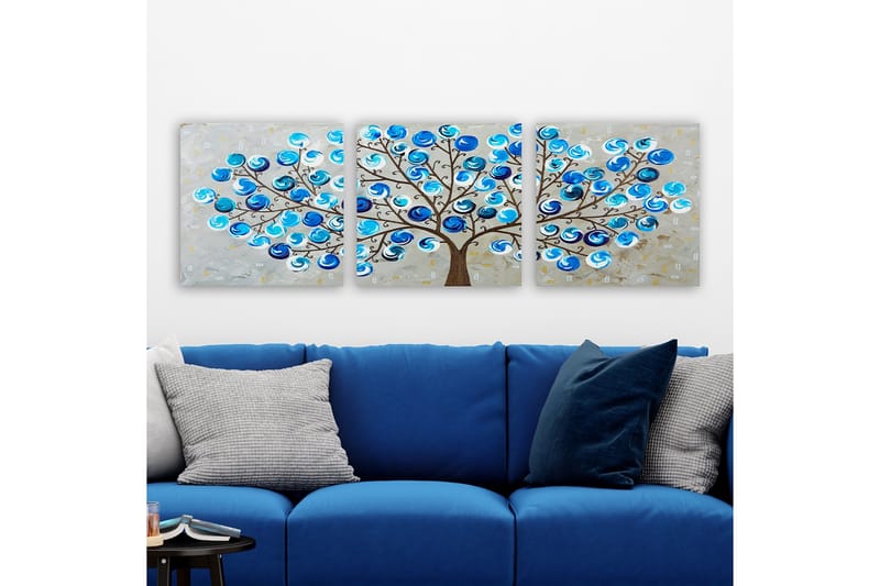 Canvastavla VP Italy 3-pack Flerfärgad - 30x30 cm - Inredning & dekor - Tavlor & konst - Canvastavla