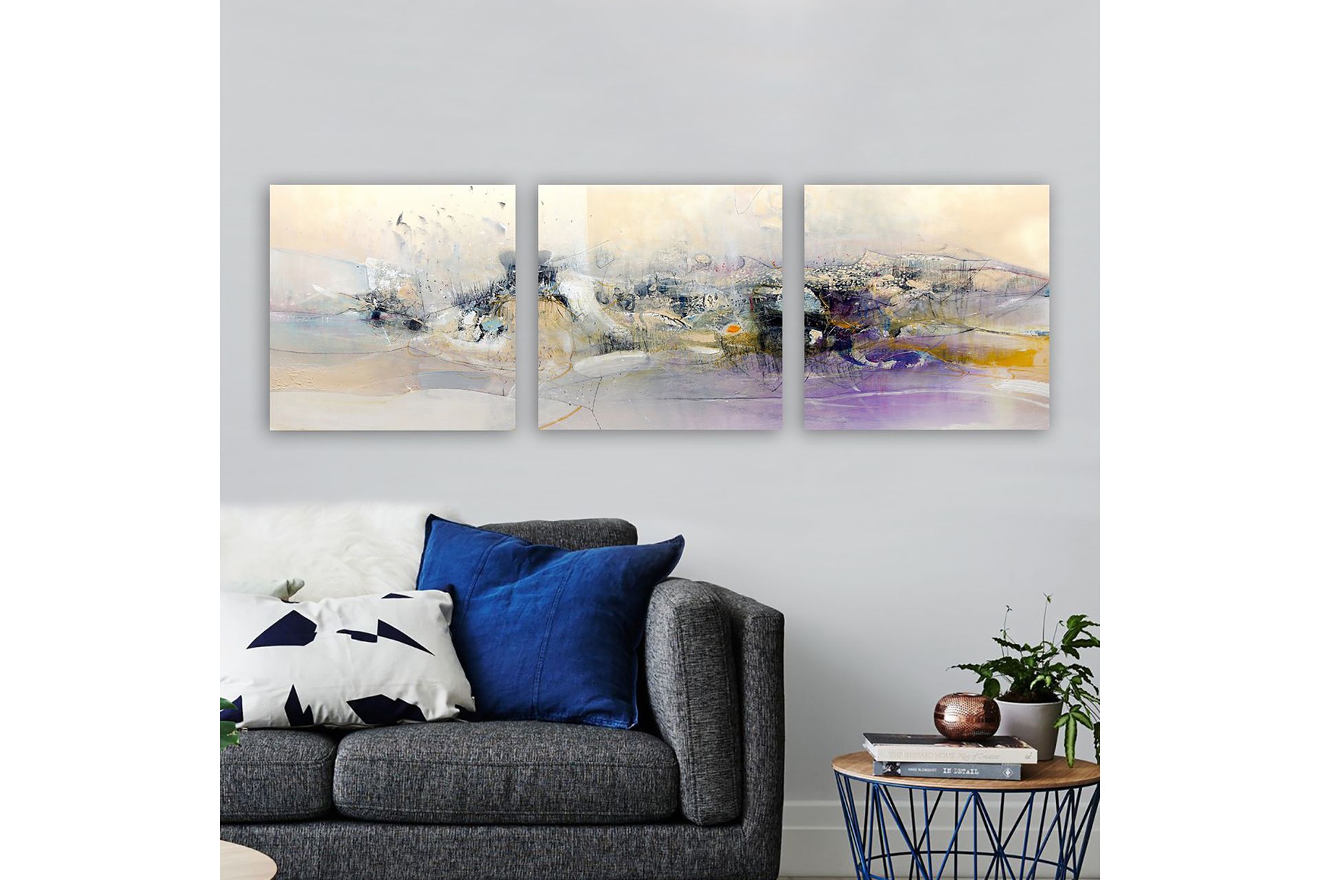 CANVASTAVLA VP Italy 3-pack Flerfärgad 30x30 cm - Inredning & dekor - Tavlor & konst - Canvastavla