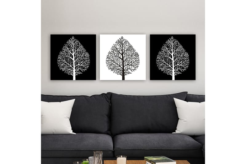 CANVASTAVLA VP Italy 3-pack Flerfärgad 30x30 cm - Inredning & dekor - Tavlor & konst - Canvastavla